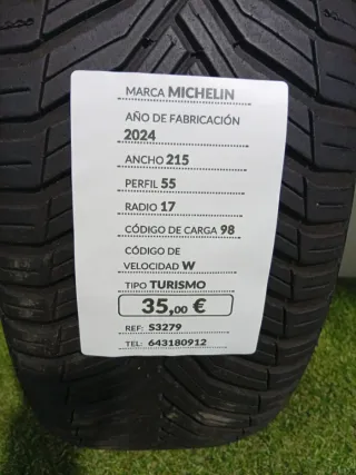 215 55 17 98W MICHELIN CROSS CLIMATE 2