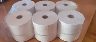 Regalo 6 Rollos Papel Calculadora/Térmico