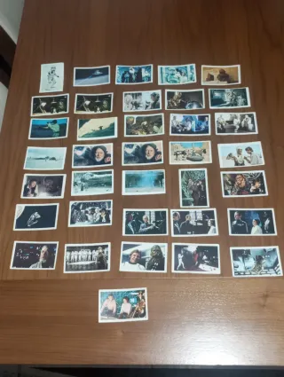 Lote 36 Cromos Star Wars 1977 Sin Pegar