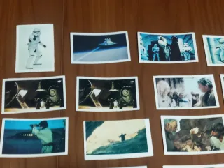 Lote 36 Cromos Star Wars 1977 Sin Pegar