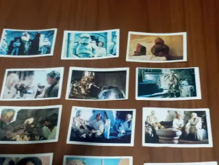 Lote 36 Cromos Star Wars 1977 Sin Pegar