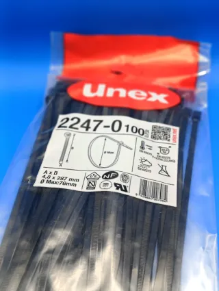 Bridas Unex 2247-0 4.8 x 287 mm