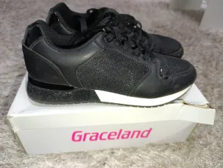 Zapatillas Graceland Talla 40 Negras