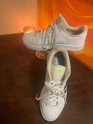 Zapatillas Adidas Talla 40.5 Blancas