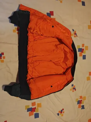 Chaqueta Bomber Alpha Industries Verde Naranja