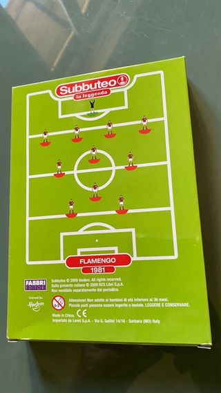 Subbuteo Flamengo 1981 La Leggenda