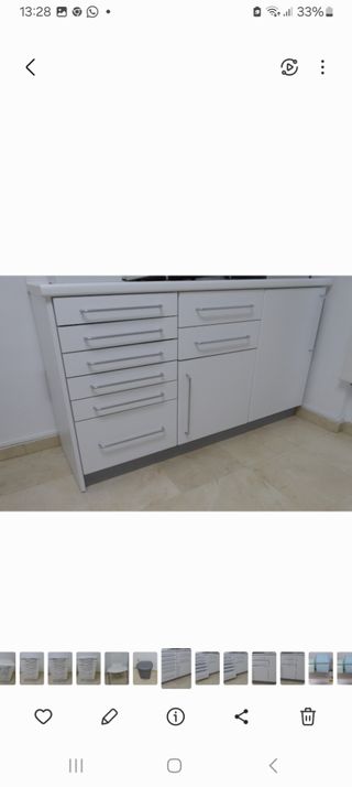 Encimera de 3 modulos