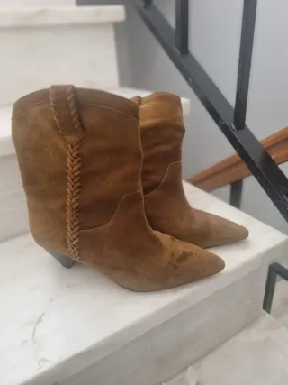 Botines Hoss Intropia Marrones Talla 38