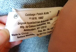 Cabbage Patch Kids bambola Coleco 1982 vintage