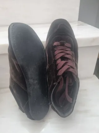 Zapatillas Massimo Dutti Piel Talla 38