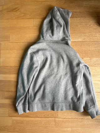 Chaqueta Nike Gris con Cremallera