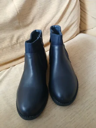 Botines azul marino