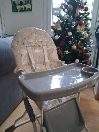 Trona de bebé plegable