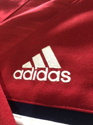 Chaqueta Adidas Vintage Roja y Azul