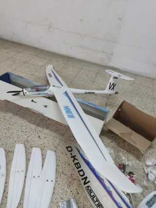 Avión RC Velero HERON DE Multiplex.