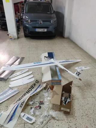 Avión RC Velero HERON DE Multiplex.