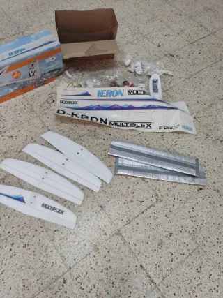 Avión RC Velero HERON DE Multiplex.