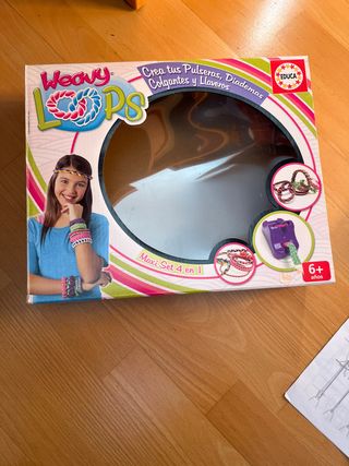 Kit Crea Pulseras y Llaveros Educa Weavy Loops