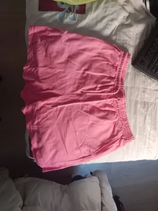 Pantalón corto de verano rosa