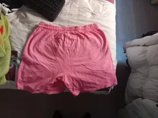 Pantalón corto de verano rosa