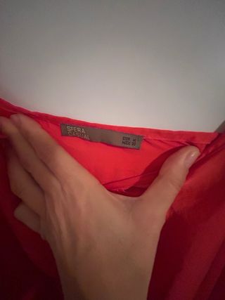 Vestido Sfera Coral Talla S