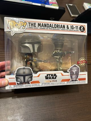 Funko Pop The Mandalorian & IG-11 2 Pack