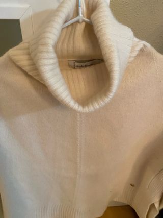 Jersey Pedro Hierro cuello alto beige Talla S