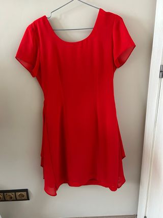 Vestido rojo elegante