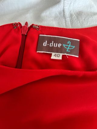 Vestido rojo elegante