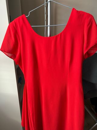 Vestido rojo elegante
