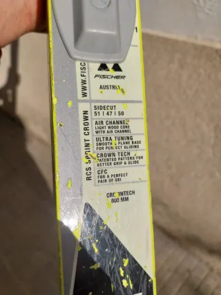 Esquís Fischer RCS Sprint Crown 150