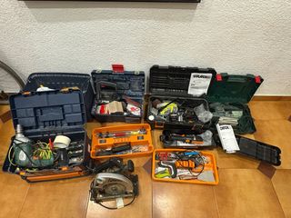 Lote Herramientas Eléctricas y Manuales