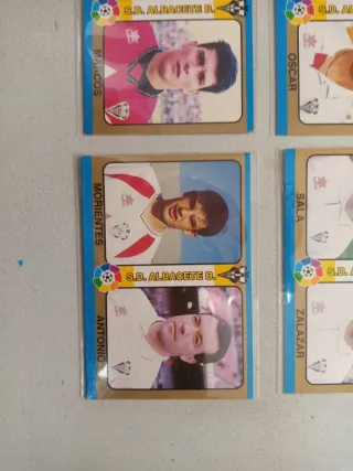 Pack cromos S.D. Albacete B 94/95