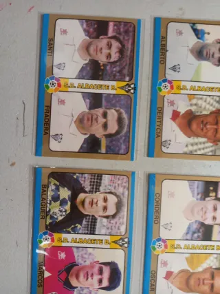 Pack cromos S.D. Albacete B 94/95