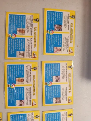 Pack cromos S.D. Albacete B 94/95