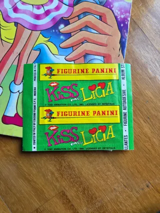 Album Kiss me Licia completo più bustina figurine