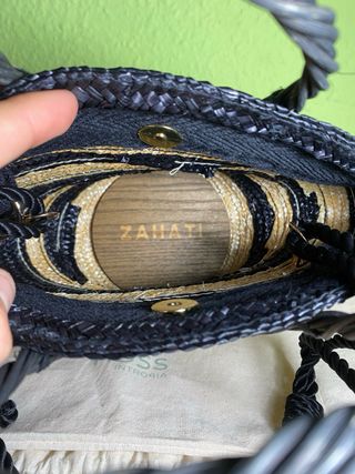 Bolso Zahati Beige y Negro