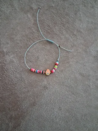 Pulsera Macramé Multicolor con Charm