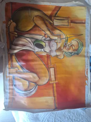 Lienzo Pintura Naif 100x75cm