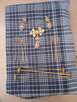 Aderezo Fallera Dorado 3-7 años