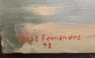 Diaz Fernandez, Dos obras 27x22cm