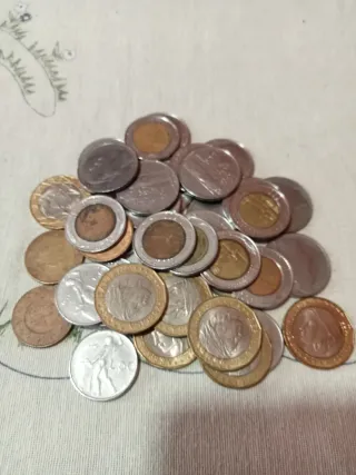 Lotto 39 Monete Lire Italiane