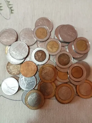 Lotto 39 Monete Lire Italiane