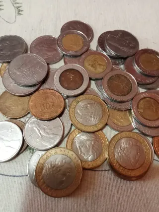 Lotto 39 Monete Lire Italiane