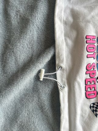 Sudadera blanca Go Fast