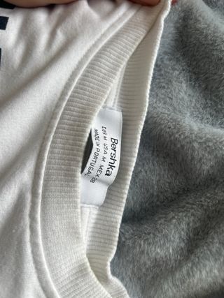 Sudadera blanca Go Fast