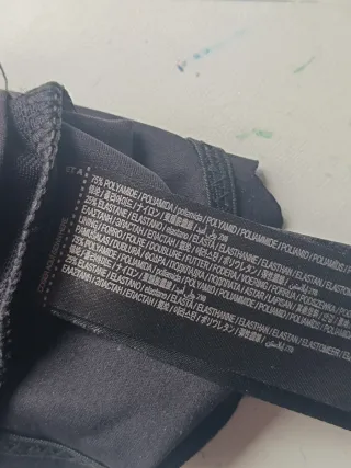 Top MNG Negro con volantes