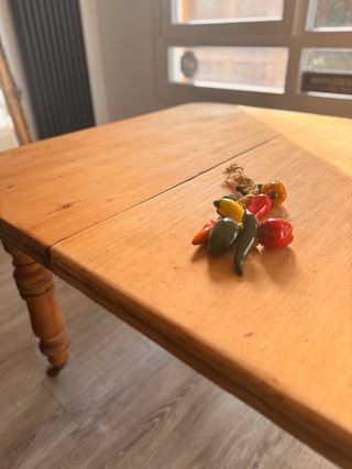 Preciosa Mesa Inglesa Victoriana 1860-70 Antigua