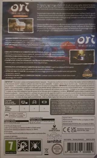 Ori The Collection Nintendo Switch