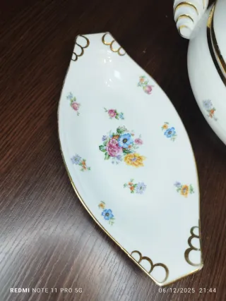 Sopera y 2 Bandejas Limoges Vintage